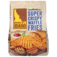 Lamb Weston Waffle Fries, Super Crispy, 24 Ounce