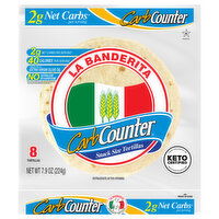 La Banderita Crab Counter Tortilla, Snack Size, 8 Each