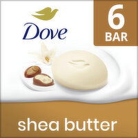 Dove Beauty Bar Beauty Bar Soap Shea Butter, 3.75 Ounce