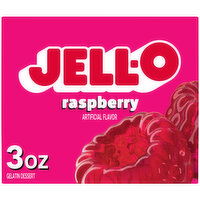 Jell-O Raspberry Gelatin Dessert Mix, 3 Ounce