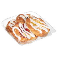 Cub Danish Roll, Assorted, 4 Each