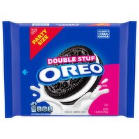 OREO Double Stuf Chocolate Sandwich Cookies, Party Size, 24.95 Ounce