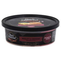 Black Diamond Spreadable Cheese, Merlot & Cheddar, 8 Ounce