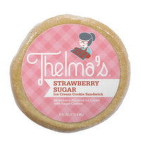 Thelma's 6 oz Ice Cream Sandwich Thelma's Strawberry Sugar Ice Cream Sandwich 6 Fluid Ounce, 6 Fluid ounce