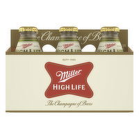 Miller High Life Beer, 6 Each