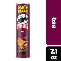 Pringles Potato Crisps Chips, BBQ, Party Stack, 7.1 Ounce