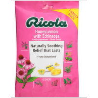 Ricola Honey Lemon with Echinacea Herb Cough Drops, 45 Each