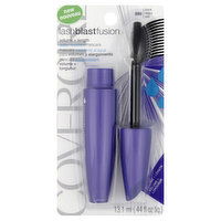 CoverGirl LashBlastFusion Mascara, Volume + Length, Water Resistant, Black 890, 0.44 Ounce