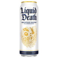 Liquid Death Mountain Water Still Drinking Water, 19.2 Fluid ounce