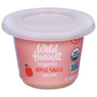 Wild Harvest Baby Food, Organic, Apple Sauce, 2 (6 Months & Up), 4 Ounce