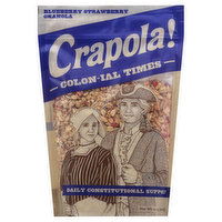 Crapola Granola, Blueberry Strawberry, Colon-Ial Times, 12 Ounce