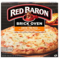 Red Baron Pizza, Cheese-Trio, Brick Oven Crust, 17.82 Ounce