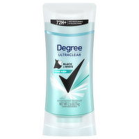 Degree Ultraclear Antiperspirant Deodorant, Pure Rain, Black + White, 2.6 Ounce