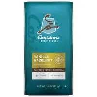 Caribou Coffee Coffee, Ground, Vanilla Hazelnut, 11 Ounce