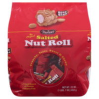 Pearsons Nut Roll, Salted, Bite Size, 23 Ounce