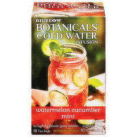 Bigelow Botanicals Caffeine Free Watermelon Cucumber Mint Cold Water Infusion, 18 Each