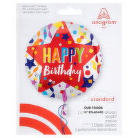 Anagram Standard Birthday 18 Inch Balloon, 1 Each