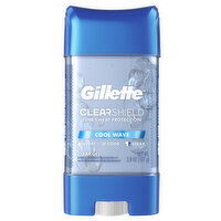 Gillette Gillette Gillette Clear Gel Antiperspirant Deodorant Cool Wave 3.8 oz, 3.8 Ounce