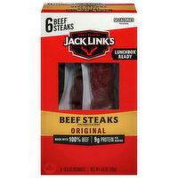 Jack Link's Beef Steaks, Original, 6 Each