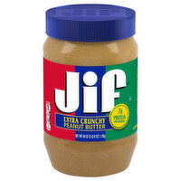 Jif Extra Crunchy Peanut Butter, 40 Ounce