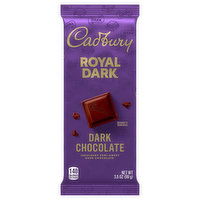 Cadbury Dark Chocolate, Royal Dark, 3.5 Ounce