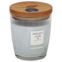 Nature's Wick Candle, Smoked Vanilla, 1 Each