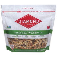 Diamond Walnuts, Shelled, 16 Ounce