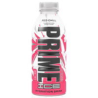 Prime Hydration Drink, Red Chill, Smooth + Refreshing, Ice, 16.9 Fluid ounce