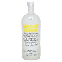 Absolut Vodka, Citron, 1.75 Litre