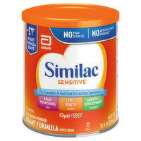 Similac Sensitive Infant Formula, with Iron, Milk Based Powder, Sensitive, 12.5 Ounce