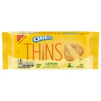 OREO Thins Lemon Creme Sandwich Cookies, Family Size, 11.78 Ounce