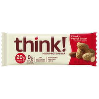 think! High Protein Bar Peanut Butter, 2.1 Ounce