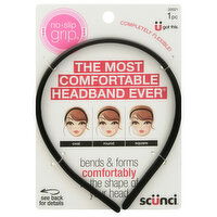 Scunci Headband, No Slip Grip, 1 Each