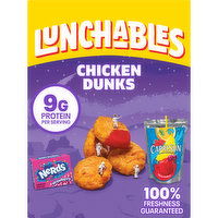 Lunchables Chicken Dunks Meal Kit with Capri Sun Fruit Punch Drink & Nerds Candy, 9.8 Ounce