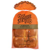 St. Pierre Brioche Slider Rolls, 12 Each