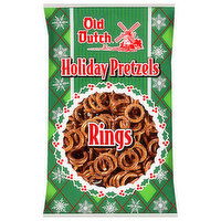 Old Dutch Holiday Pretzel Rings, 24 Ounce