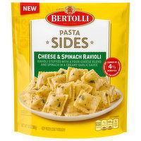 Bertolli Pasta Sides Cheese & Spinach Ravioli Frozen Side, 13 Ounce