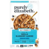 Purely Elizabeth Recipe No. 29 Vanilla Blueberry Almond Superfood Cereal, 11 Ounce