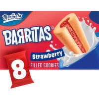 Marinela Barritas Fresa Strawberry Filled Cookies, 8 packs, 18.88 oz, 8 Each