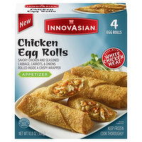 InnovAsian Chicken Egg Rolls, Appetizer, 4 Each