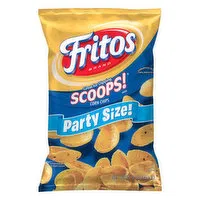 Fritos Corn Chips, Party Size, Scoops, 15.5 Ounce