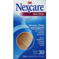 Nexcare Steri-Strip, Skin Closure, 30 Each