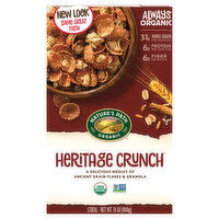 Nature's Path Organic Cereal, Heritage Crunch, 14 Ounce