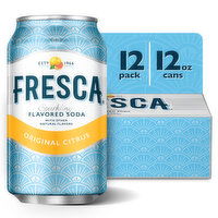 Fresca  Soda Soft Drink Fridge Pack, 12 Each