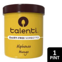 Talenti Sorbetto Alphonso Mango, 1 Pint