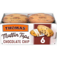 Thomas' Chocolate Chip Chocolate Muffin Tops, 6 packs, 10.5 oz, 6 Each