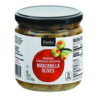 Essential Everyday Manzanilla Olives, 7 Ounce