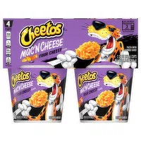 Cheetos Pasta with Flavored Sauce, Mac'N Cheese, Four Cheesy, 4 Each