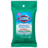 Clorox Disinfecting Wipes, Fresh Scent, To Go Pack, 9 Each