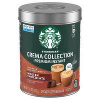 Starbucks Specialty Coffee Beverage, Premium Instant, Crema Collection, Molten Chocolate, 7.12 Ounce